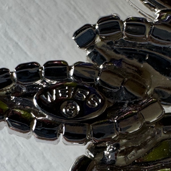 Vintage WEISS rhinestone brooch - Picture 5 of 5